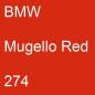 Preview: BMW, Mugello Red, 274.